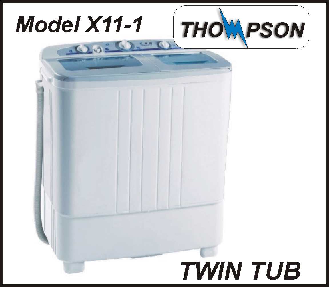 Thompson Twin Tub Washing Machine Model X11-1 BRAND NEW